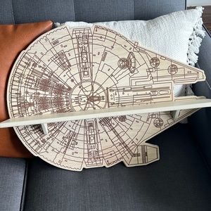 Star Wars millennium falcon bedroom shelf